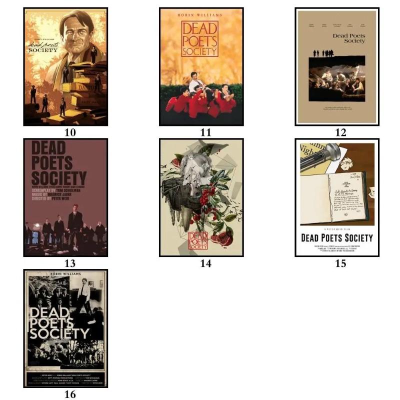 Фильм Общество мёртвых поэтов Холст Картина Художественное произведение Причудливая Стена для Кофейни Бара