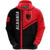 Albanian Flag Graphic Hoodies For Men 3D Printing Casual Long Sleeve Pullover Sweatshirts Men Women Tracksuit Jacket Sportswear