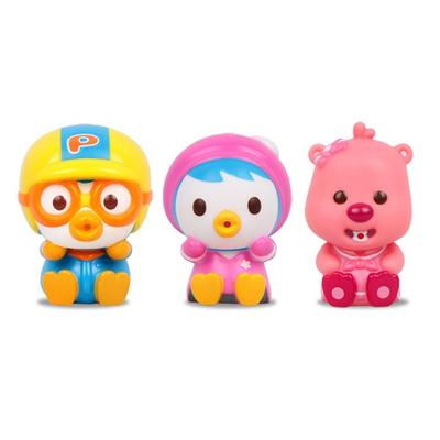 Водяной пистолет Pororo Peekaboo Bath Play 3p, тип B (Пороро, Пэтти, Лупи), Корейские популярные игрушки