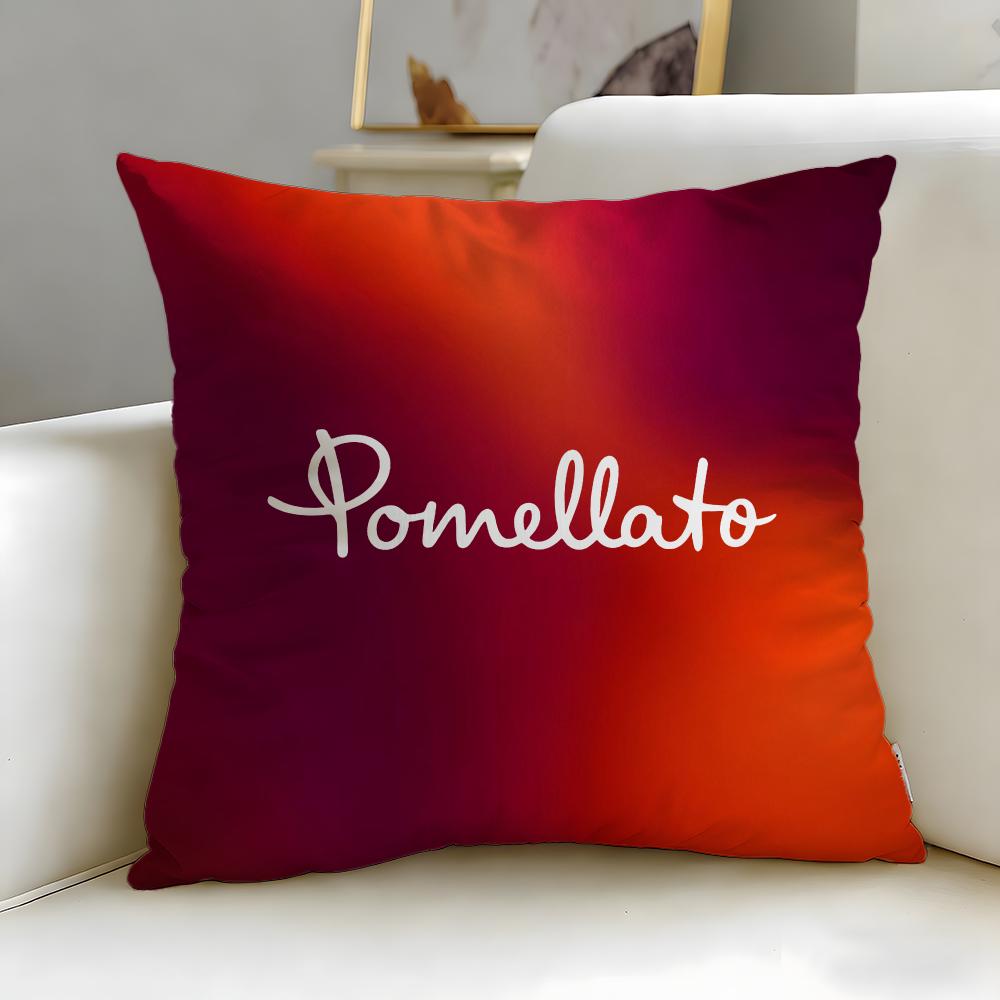 classic jewelry brand Pomellato Cushion Cover Soft EasyWash Pillow Case Versatile for Couch Bed Travel and Office