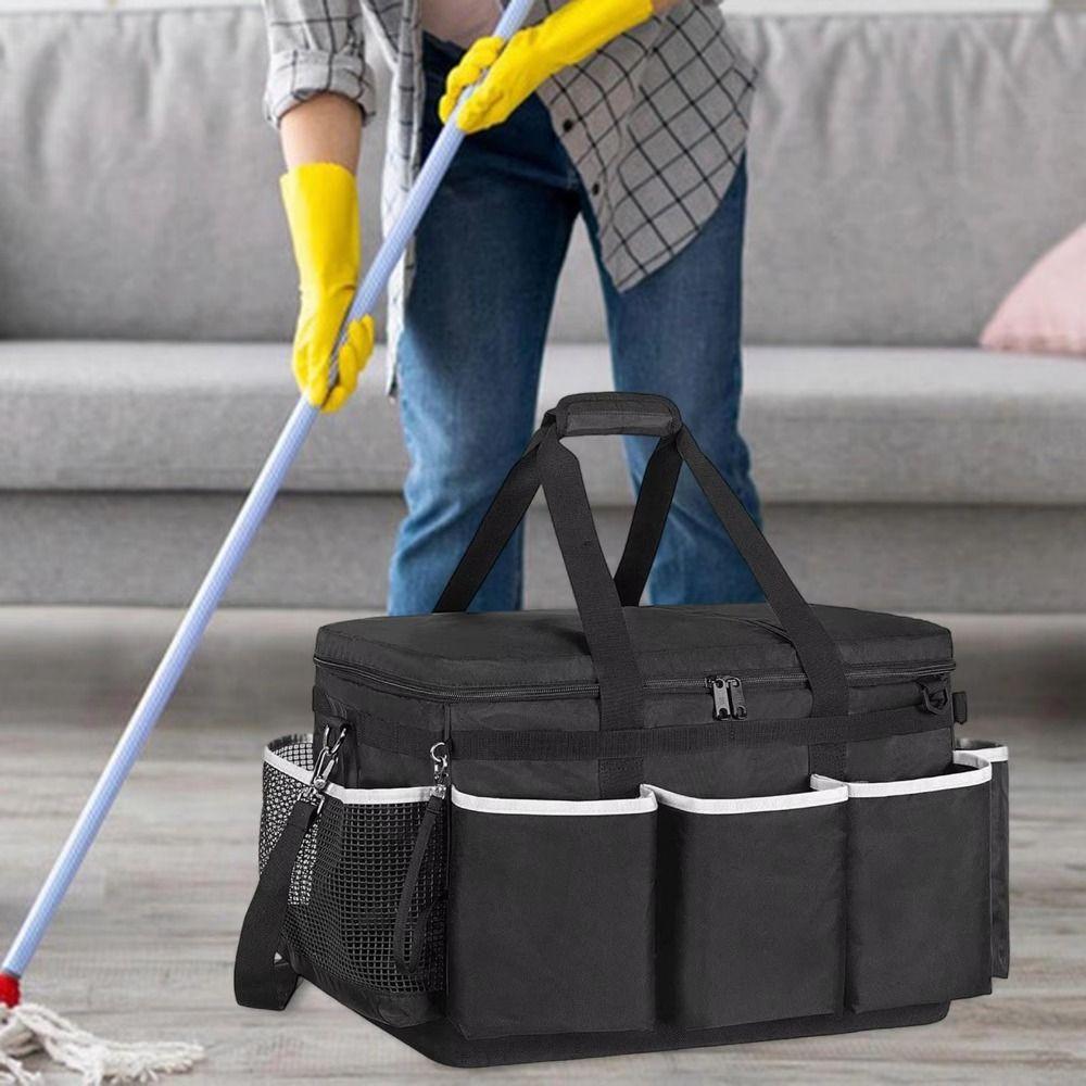 Waterproof Car Tool Storage Bag Adjustable Shoulder Strap Car Detailing Bag Kitchen