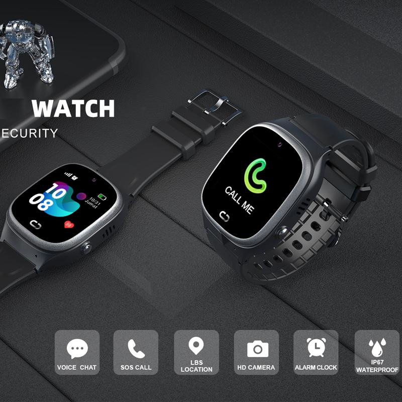 Children's Smart Watch SOS Phone Watch Smartwatch for Kids 2G Sim Card IP67 Waterproof Kids Watch Clock Boy's Girl's Gifts