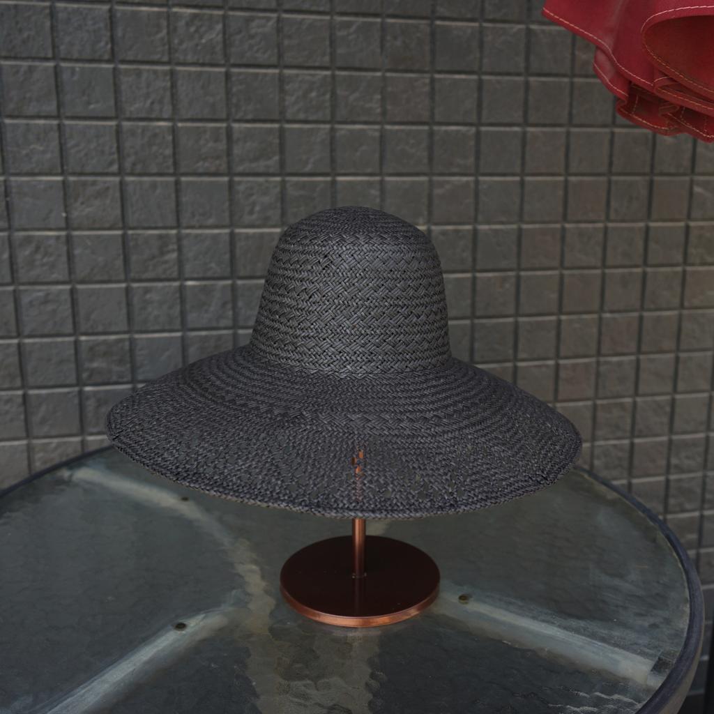 Французский ретро Хепберн Черная Широкополая Плетеная Шляпа-Бассейн Цилиндр Женская Летняя Шляпа от Солнца Защита от Солнца Отпуск Пляж Соломенная Шляпа