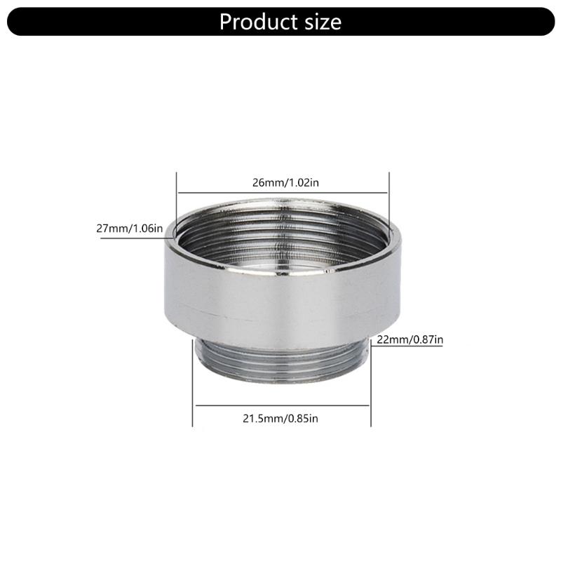Pack of 20 Male Female Sink Water Tap Adapters Threaded Connectors for Kitchen Sink Aerators and Garden Hoses Connection