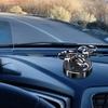 Car Interior Decoration Solar Powered Airplane Rotating Perfume Diffuser Decoration Car Airplane Rotating Air Freshener