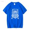 Dethklok Skull T Shirt Black Cotton Sd45524 Long Or Short Sleeves Vintage Washed Breathable Graphic Streetwear Versatile