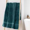 Serviette de douche - Elegante - 70 x 130 cm - 100% coton - 600 gr/cm² - Bleu