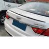 39-дюймовый Глянцевый Черный ПУ Автомобильный Задний Кровельный Губа Спойлер на Багажник Крыло Крышка Задняя Наклейка Отделка