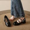 Fashion 5CM Spring and Autumn Women Mary Jane High Heels Square Head Thick with Shallow Mouth Elegant Fashion Party Daily Women's Shoes