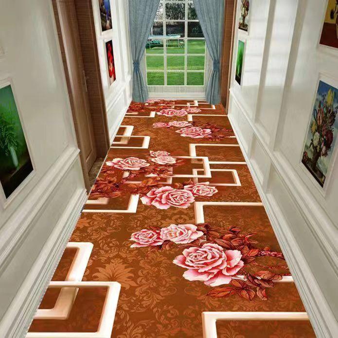 Бохо Этнический Длинный Ковер Коридор Прихожая Клетка Цветочный Ковер для Гостиной Молитвенный Спальня Ковры Нескользящий Кухонный Напольный Коврик Декор