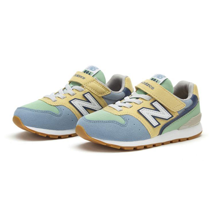 New Balance 996v3 K Light Green Light Yellow Light Blue Kids YV996OB3
