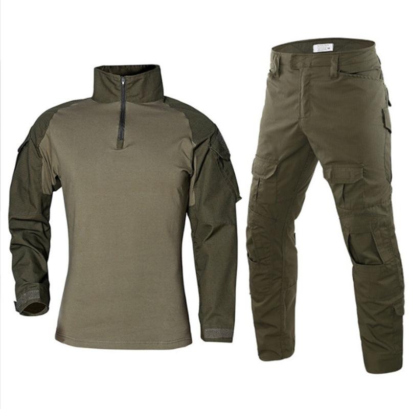 Весенне-осенняя уличная военная тренировочная форма с лягушкой Fire Phoenix ACU, тактический костюм с длинными рукавами и лягушкой, мужская камуфляжная униформа