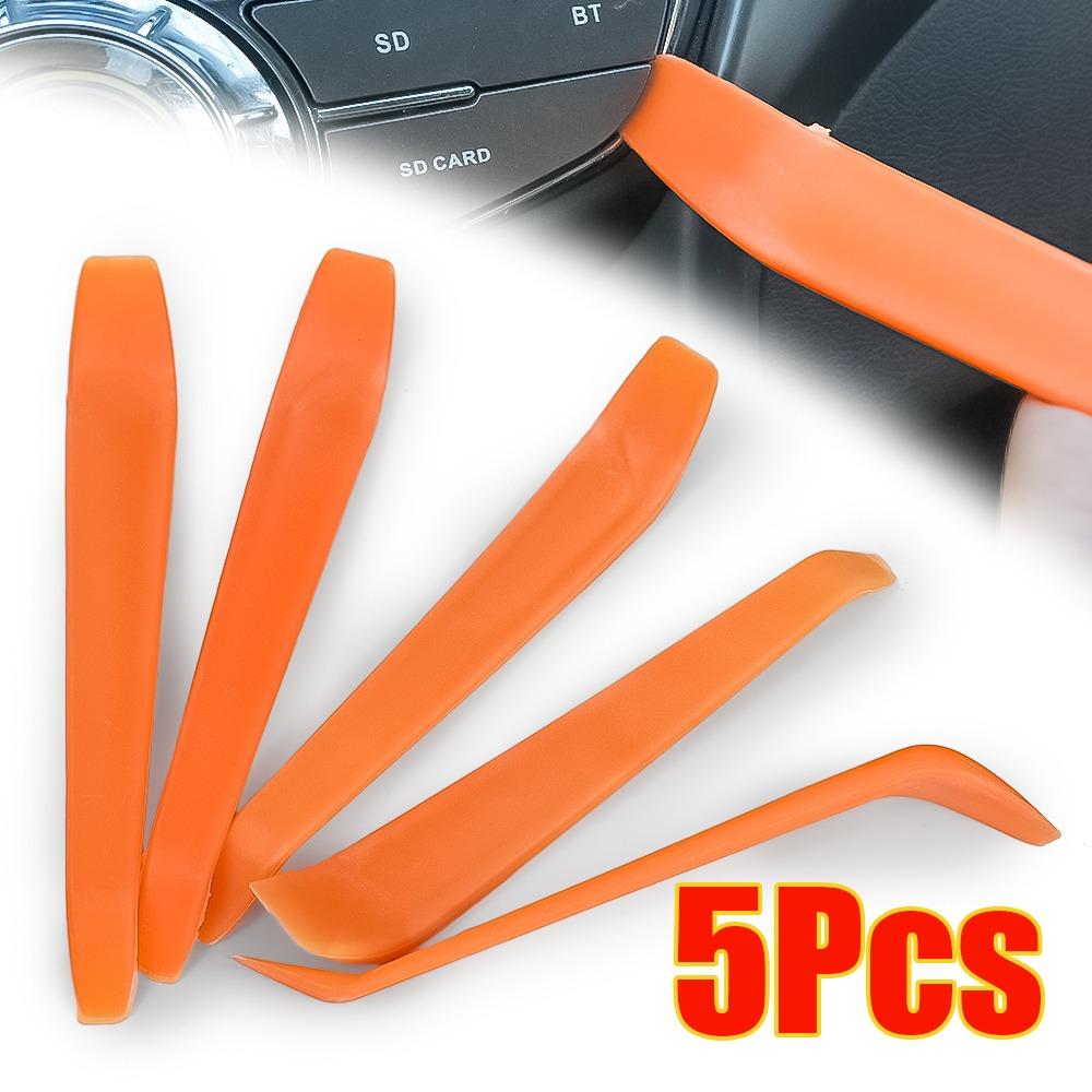 1/5Pcs Car Disassembly Screwdriver Plastic Hand-held Pry Bar Automotive Audio Disassembly Tool Automotive Accessories Crowbar