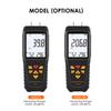 SMART SENSOR AS511B Цифровой дифференциальный манометр -206,8~206,8 кПа Манометр с двумя портами Давление газа с ЖК-дисплеем с подсветкой Поддерживает температуру