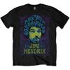 Мужская футболка Rockoff Trade Jimi Hendrix Experienced Черная Маленькая