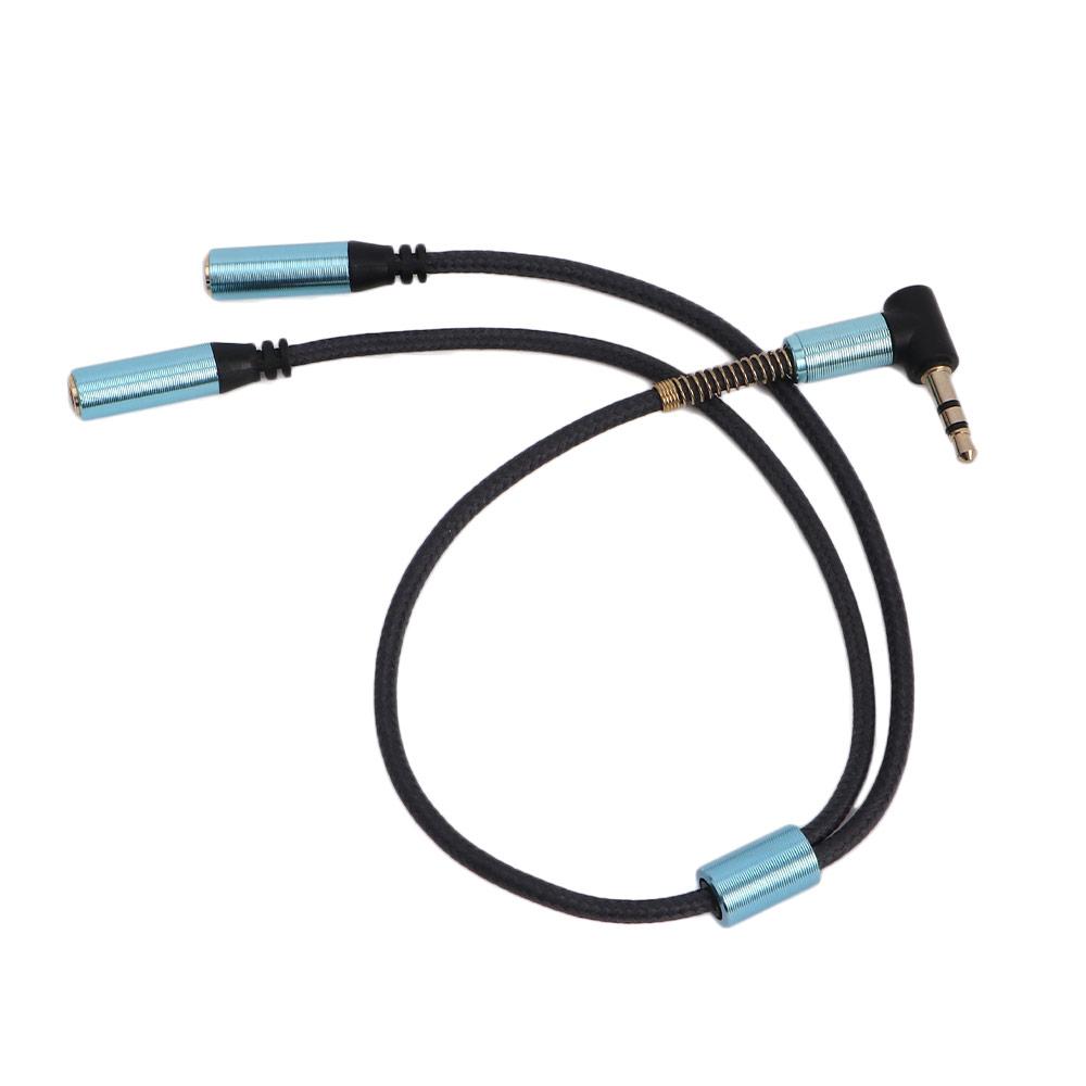 Jack Splitter Male to Female Audio Extension Cables Audio Cable Y Splitter Cable Headphone Adapter