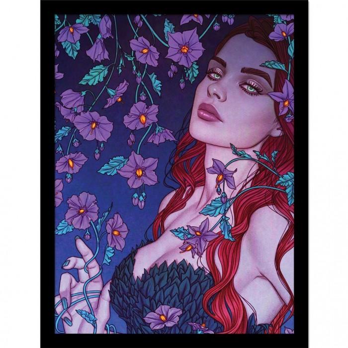 DC Comics Poison Ivy Eyes Framed Poster