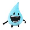 Аниме Битва за Остров Мечты Плюшевые Игрушки BFDI Плюшевые Куклы Лист Огонь Цветок Капля Воды Цифры Мягкая Фигурка Подарок для Детей
