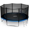Neo-Sport Garden Trampoline 12Ft/ With External Net And Ladder