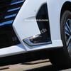 For Nissan SERENA C28  2024 ABS chrome Front bumper air intake spoiler decorative frame front fog light lamp cover sticker