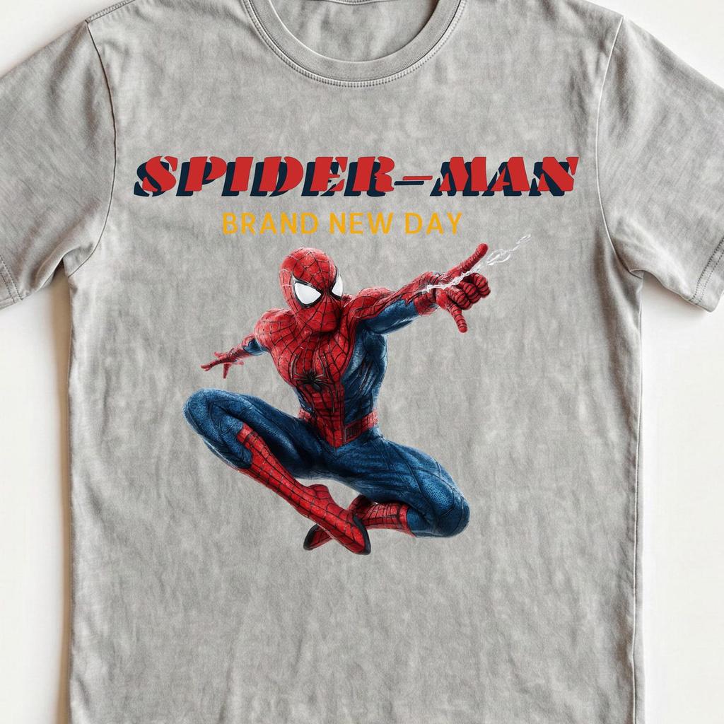 Spider Man Brand New Day Shirt,Retro Marvel Comics Cover Tee,Marvel Superhero Comic Book Top,Retro 90's Spider Man Tee