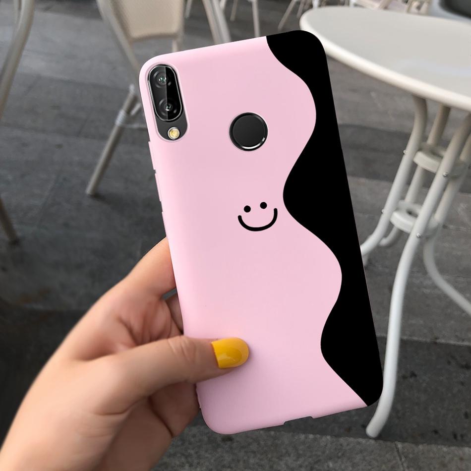 Чехол для Huawei P20 Lite Nova 3e ANE-LX1 ANE-LX2 Милый Мультяшный Конфетный Цвет Силиконовые Чехлы для Телефона Для Huawei P20lite Мягкая TPU Обложка