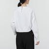 Nike Толстовки Женские Белые С Круглым Вырезом Утепленные Обычные DM7658-100