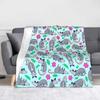 Happy Possum Opossum Meme Blanket Fleece  Winter  Portable Lightweight Throw Blankets for Bed Car Bedspreads