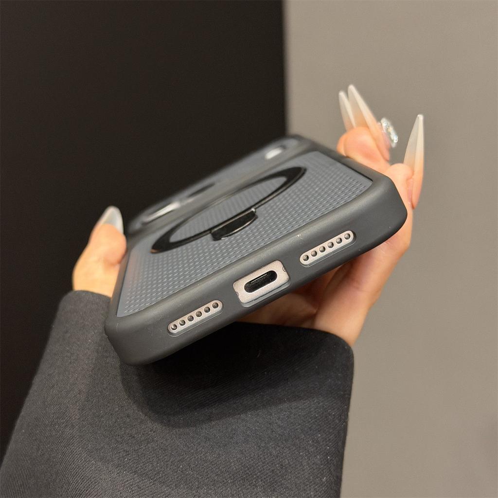 Магнитный держатель с точкой крепления для чехла телефона iPhone11promax Apple 11plus сетчатый 11 теплоотвод.