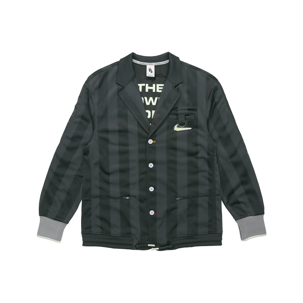 Nike X Pigalle Pigalle Collaboration Stripe Спортивный пиджак Мужские куртки Антрацитовый CI9947-060