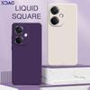 Luxury Square Liquid Silicone Phone Case for OnePlus Nord CE 3 5G 360 Soft Protective Shockproof Back Cover One Plus NordCE3 CE3