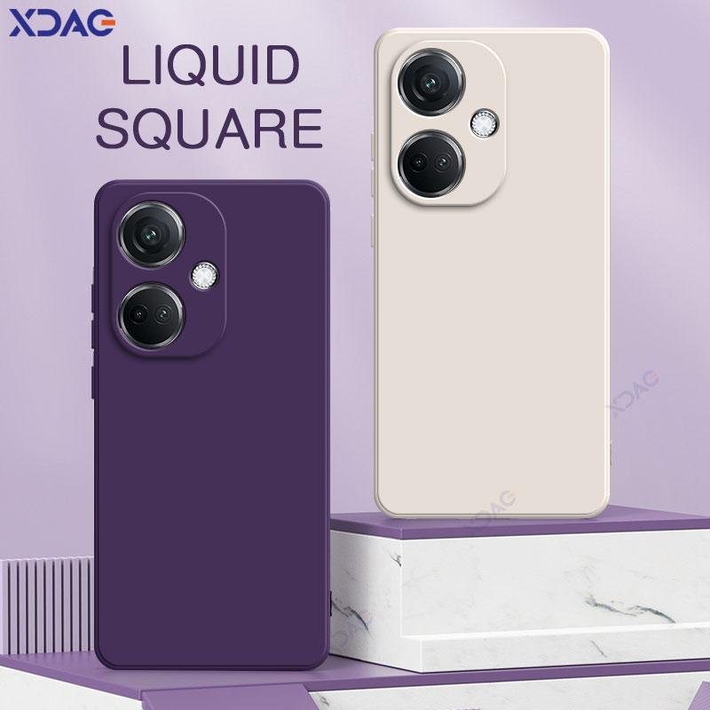 Luxury Square Liquid Silicone Phone Case for OnePlus Nord CE 3 5G 360 Soft Protective Shockproof Back Cover One Plus NordCE3 CE3