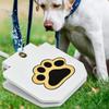 Outdoor Dog Water Fountain Solid Coated Metal Pet Sprinkler Step on Water Feeder Dog Sprinkler Toy for Garden Backyard