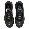 Nike Женские кроссовки Air Max Plus из черной замши с серебристыми деталями, повседневная обувь DQ0850-001