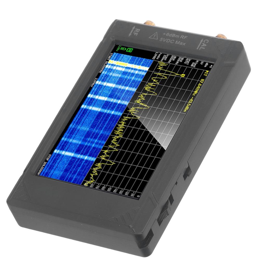 Мини портативный анализатор спектра 100 кГц до 5,3 ГГц 4-дюймовый анализатор спектра генератор сигналов для Tinysa