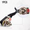 1PCS 2 Foot ON/OFF Prewired Rocker Toggle Switch SPST 6A/125V With Wire Switch