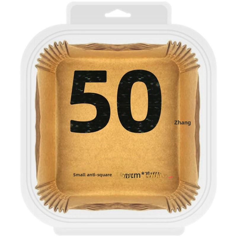 50 специальных бумажных формочек для выпечки тортов и фритюрницы