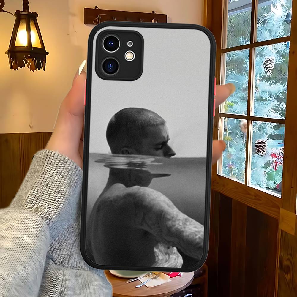 Чехол для телефона певца Джастина Бибера для iPhone 13 12 X XS MAX Pro Max 16 15 11 14 Pro Max Ударопрочный матовый чехол
