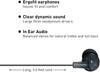 Panasonic Внутриканальные наушники-вкладыши Ergo-Fit, Черные, RP-HJE120-K