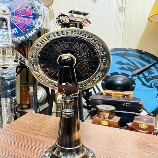 15.24 Cm Brass Telegraph Finish, Decorative Gift Item 270g