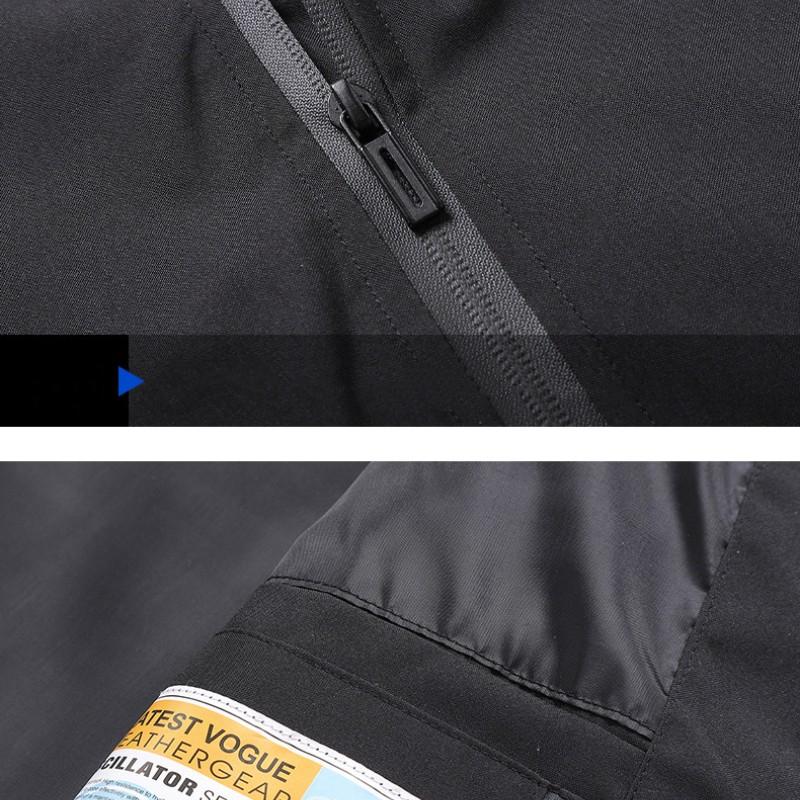 Мужская уличная водонепроницаемая одежда для альпинизма. Трендовые пары носят твердые куртки.