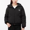 Puma Windproof Warm Short Hooded Down Jacket Women Jackets Black 846431-01