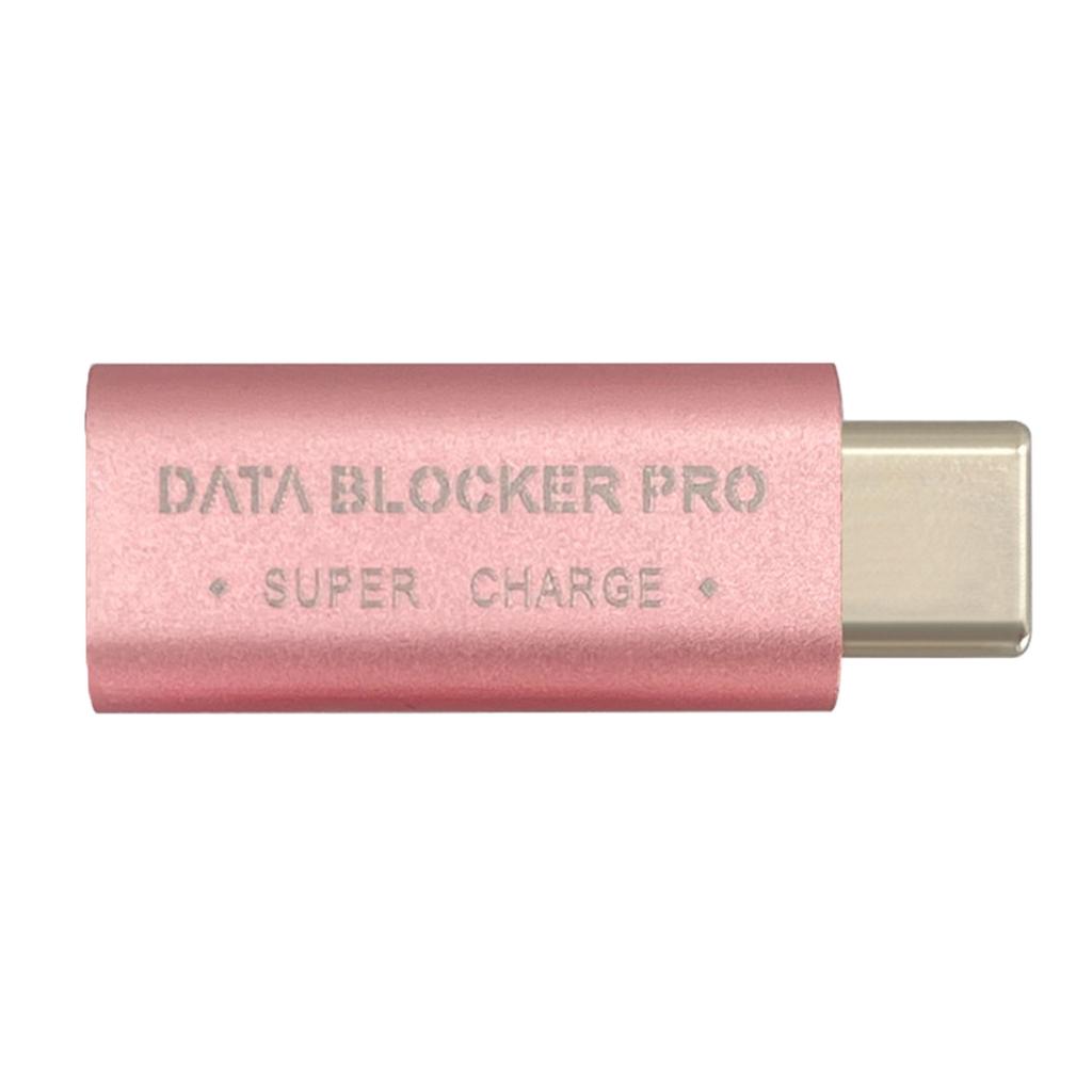 Адаптер для высокоскоростной зарядки USB C, блокиратор данных USB C, адаптер USB C (папа) к USB C (мама), безопасная зарядка для телефонов и планшетов