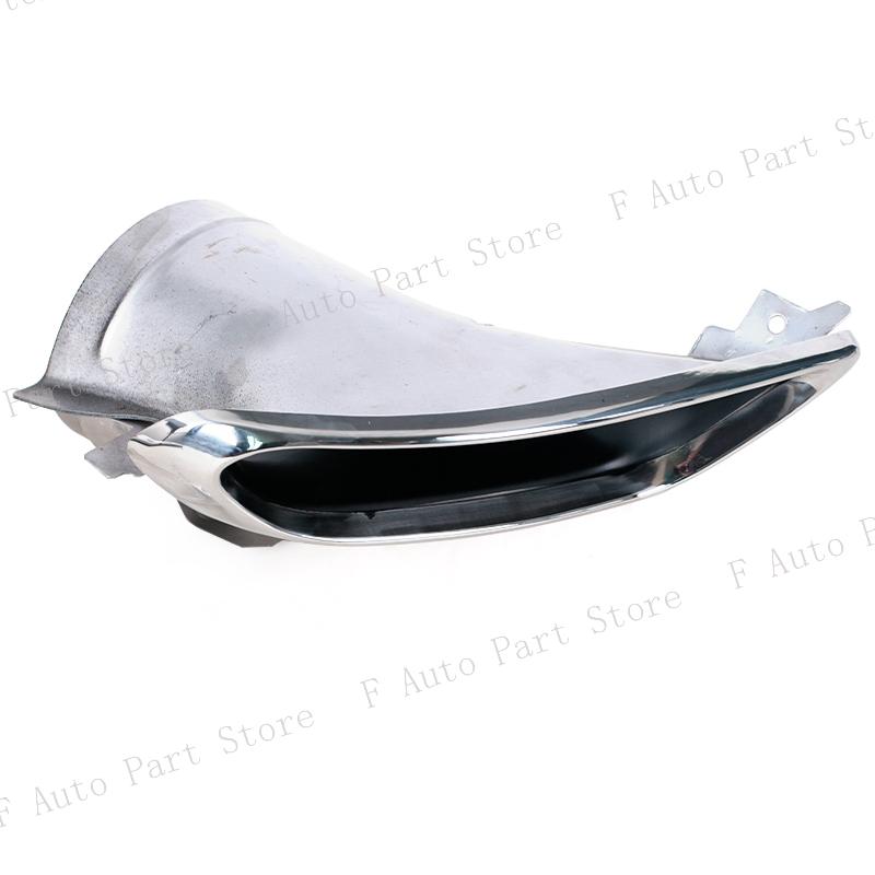 For Ford Mondeo 2013 2014 2015 2016 2017 2018 2019 Car Rear Bumper Muffler Trim Decorative Cover Frame Chrome Bezel Hood