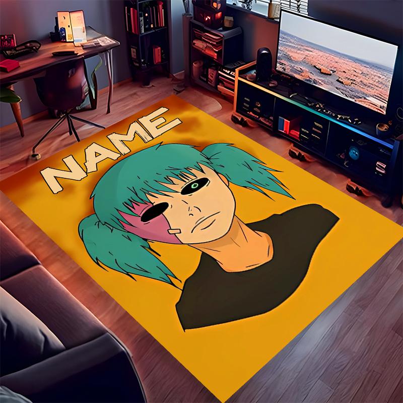Custom personalization Sally Face Print Area Rug - Soft, Washable Non-Slip Indoor Mat,Living Room,Home&Office Decorative Rug