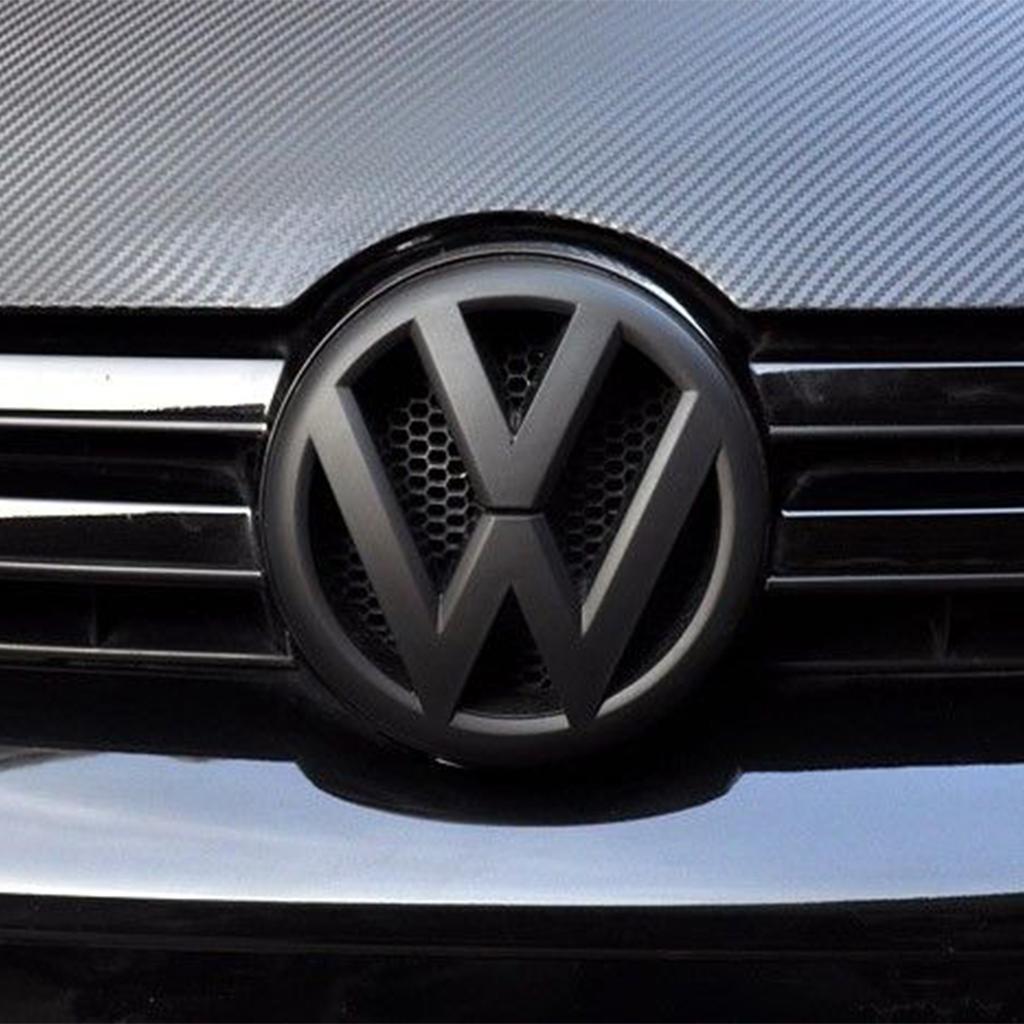 EFG1 For Volkswagen Golf 4 5 6 7 8 MK6 7 MK7 Sportvan 8 MK8 VW Polo Car Front Radiator Grille Logo Cover Rear Trunk Stickers