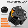 Bike Foldable Lock AntiTheft Electric Bike ChainLock Bicycle Lock Bicycle Motorcycle Safety Lock