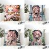 Hot Games Genshin Impact Pillow Case Linen Cushion Covers For Decorative Sofa Home Pillows Case Car Chair Pillows Cases