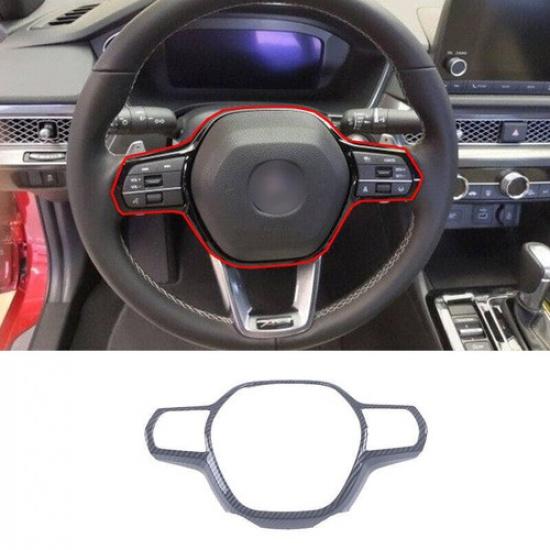 Накладка на переключатель рулевого колеса под карбон 1 шт. Для Acura Integra -2024