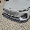Комплект переднего сплиттера и заднего спойлера для Changan UNI-V 2022: Неразрушающая установка с защитой бампера